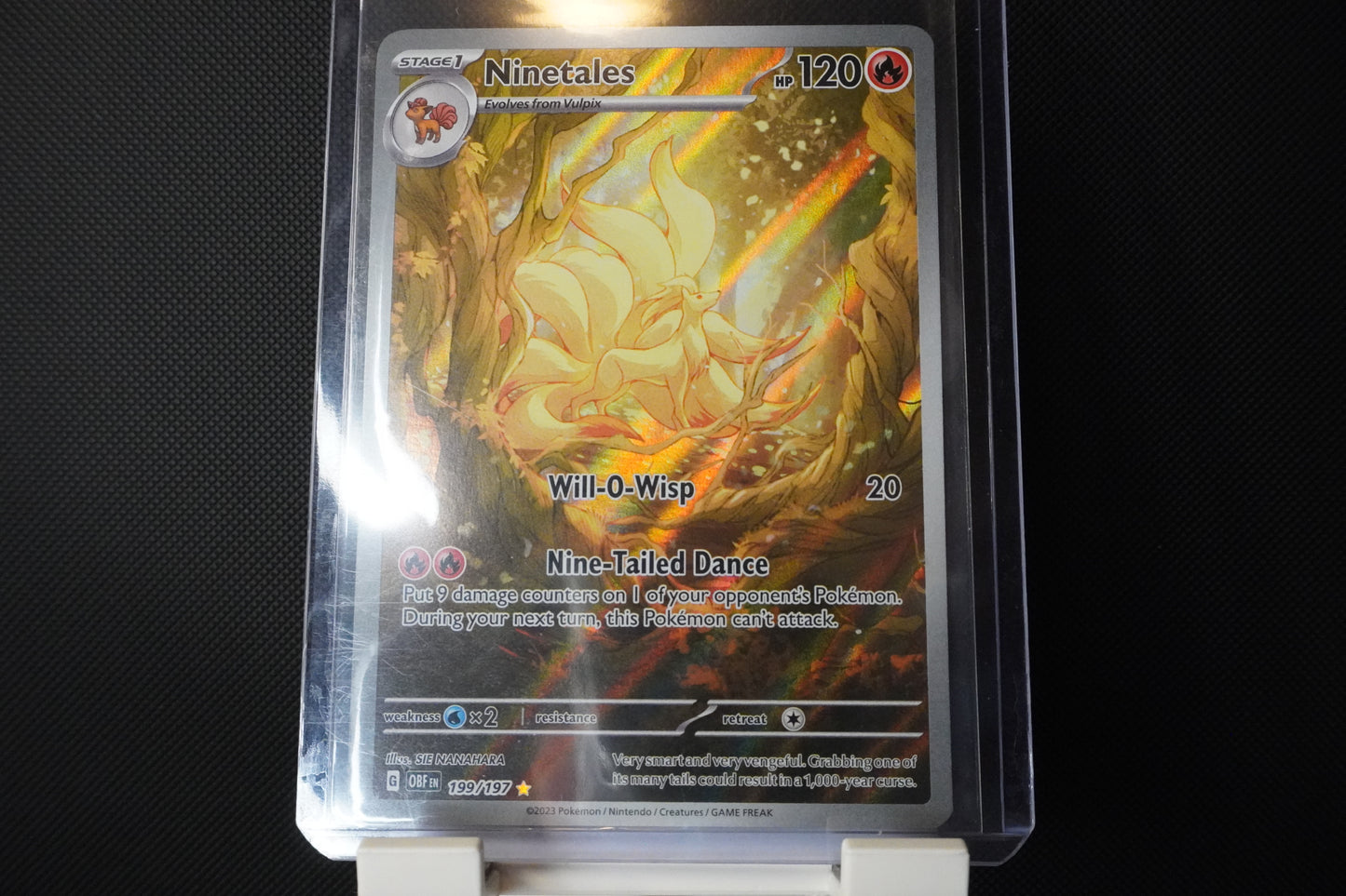 Ninetales - 199/197 - Obsidian Flames
